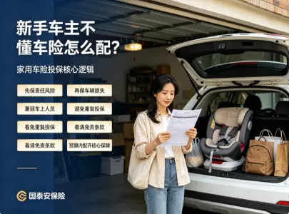 新手车主不懂车险怎么配？一文理清家用车险投保核心逻辑