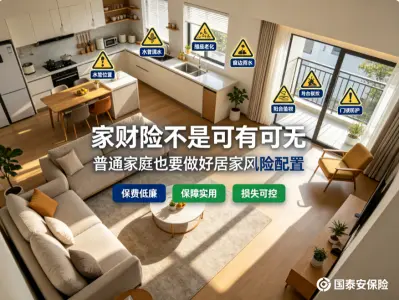 居家风险无处不在，家财险值得买吗
